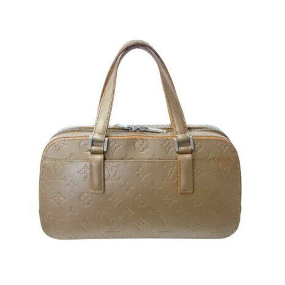 Louis Vuitton Shelton handbag Monogram Matte gold